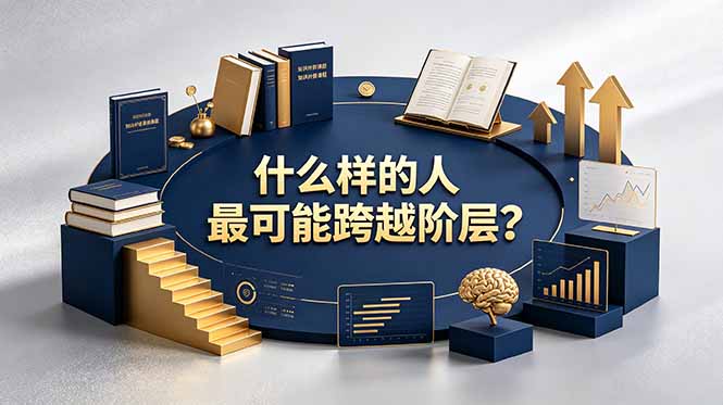 付费文章：什么样的人最可能跨越阶层？具备这五种特质，普通人也能顺利跨越阶层-2ripyou