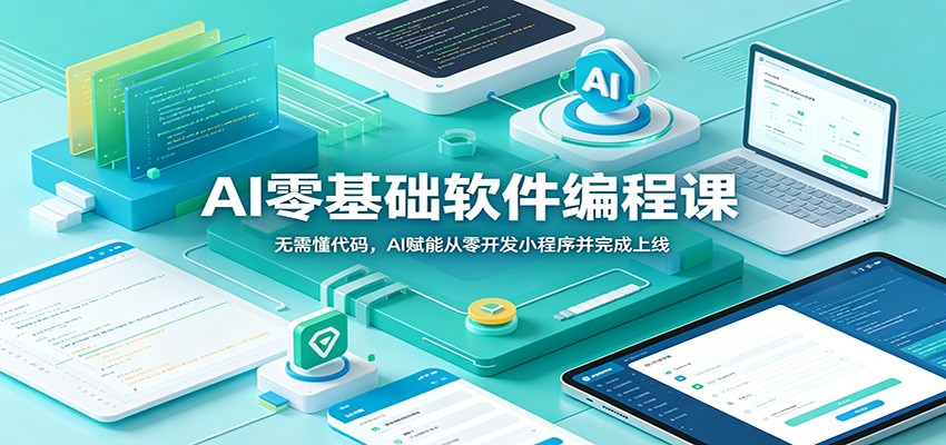 AI零基础软件编程课：无需懂代码，AI赋能从零开发小程序并完成上线-2ripyou