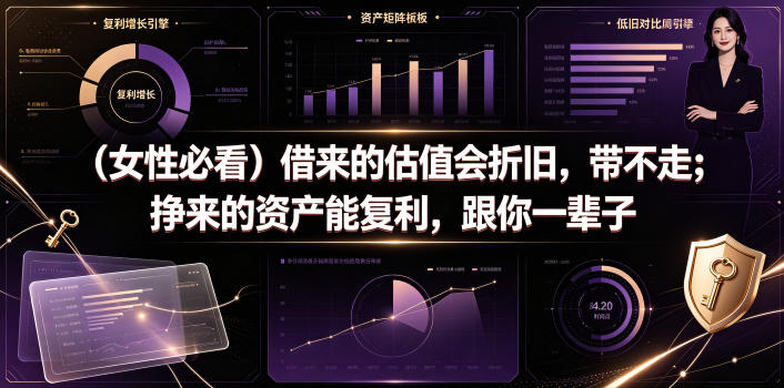 付费文章：(女性必看)借来的估值会折旧，带不走；挣来的资产能复利，跟你一辈子-2ripyou