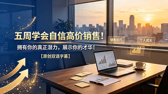 五周学会自信高价销售！拥有你的真正潜力，展示你的才华！【原创双语字幕】-2ripyou