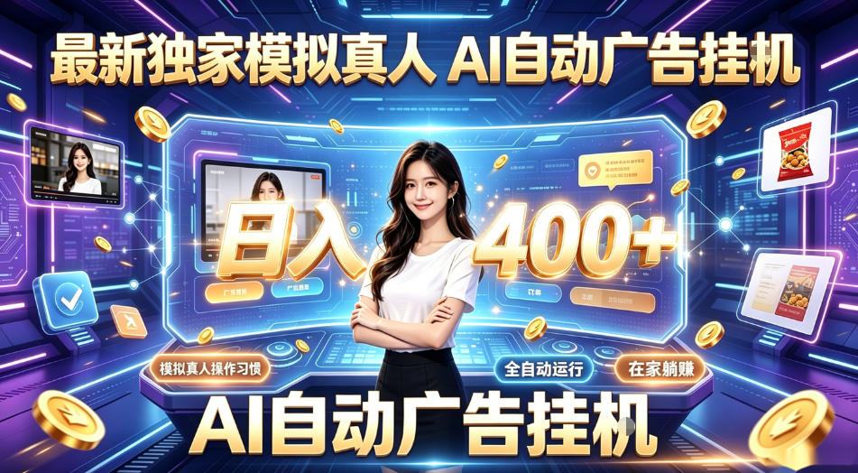 最新独家模拟真人，AI自动挂号挂G，日入400+，全程全自动运行，无需人工【揭秘】-2ripyou