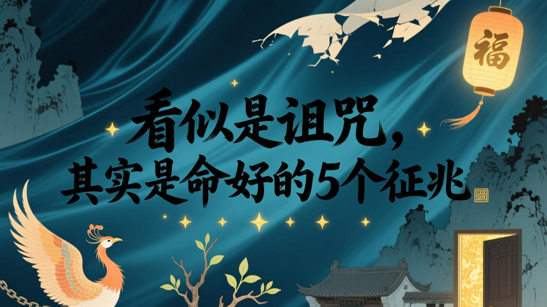 付费文章：看似是诅咒，其实是命好的5个征兆-2ripyou