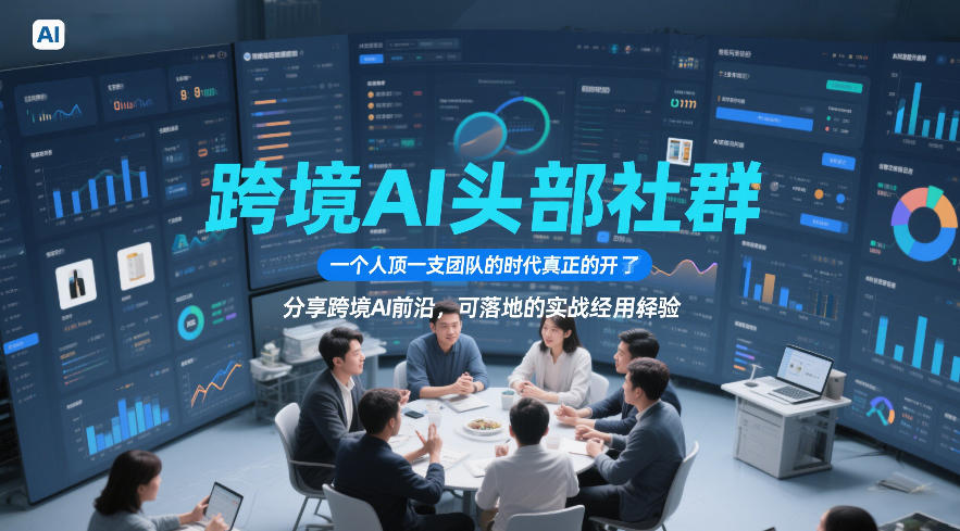 跨境AI头部社群，一个人顶一支团队的时代真正的开始了，分享跨境AI前沿，可落地的实战经验(更新6月29日)-2ripyou