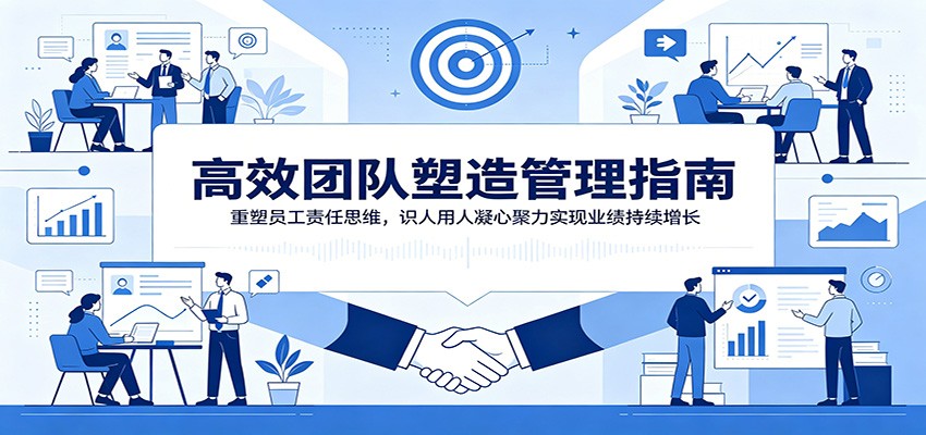 高效团队塑造管理指南：重塑员工责任思维，识人用人凝心聚力实现业绩持续增长-2ripyou