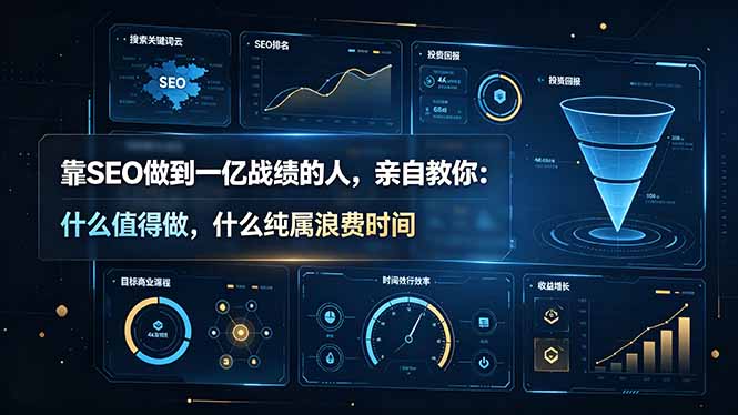靠SEO做到一亿战绩的人，亲自教你：什么值得做，什么纯属浪费时间【原创双语字幕】-2ripyou