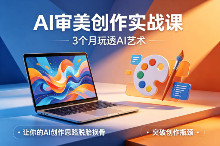 AI审美创作实战课，3个月玩透AI艺术，让你的AI创作思路脱胎换骨，突破创作瓶颈(更新0706)-2ripyou