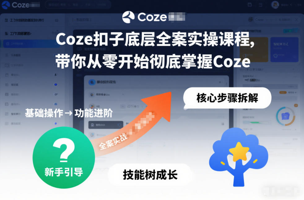 Coze扣子底层全案实操课程，带你从零开始彻底掌握Coze(更新7月)-2ripyou