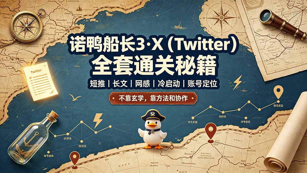 诺鸭船长3·X(Twitter-2ripyou