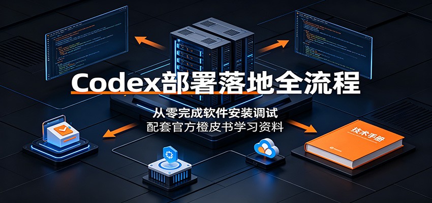 Codex部署落地全流程：从零完成软件安装调试，配套官方橙皮书学习资料-2ripyou