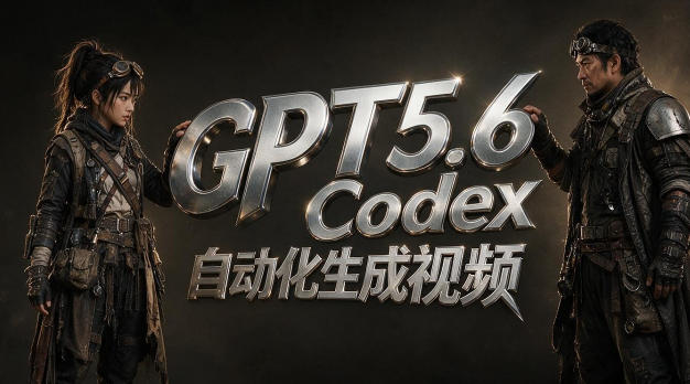 GPT5.6+Codex自动化视频生成：提示词设计×角色设定×封面海报×工作流思路，高效产出AI视频-2ripyou