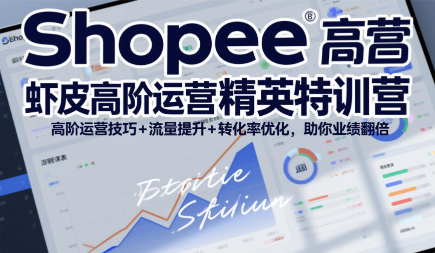 Shopee虾皮高阶运营精英特训营，高阶运营技巧+流量提升+转化率优化，助你业绩翻倍(更新26年7月)-2ripyou