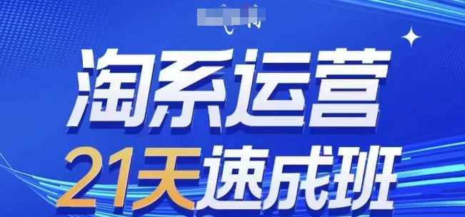 淘系运营21天速成班，0基础轻松搞定淘系运营，不做假把式，快速复制落地(更新26年7月)-2ripyou