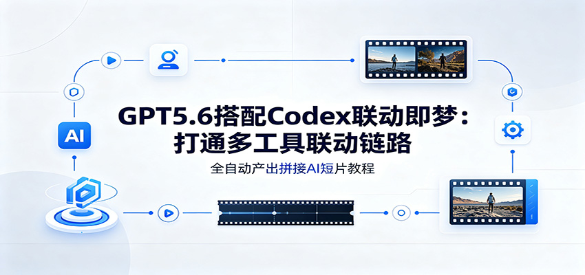 GPT5.6搭配Codex联动即梦：打通多工具联动链路，全自动产出拼接AI短片教程-2ripyou