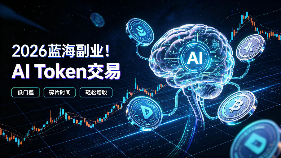 2026全新风口副业｜AI智能Token交易，空闲时间轻松 賺 收益，无需全天盯盘【揭秘】-2ripyou