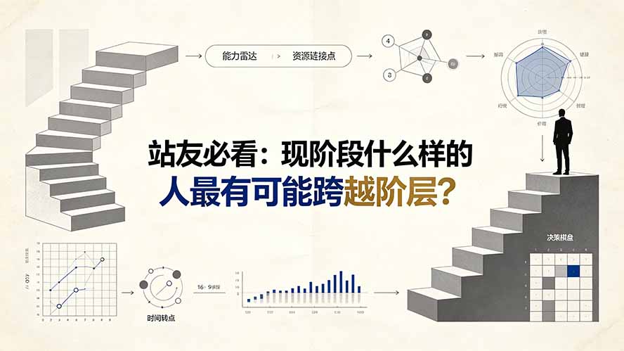 付费文章：站友必看：现阶段什么样的人最有可能跨越阶层?-2ripyou